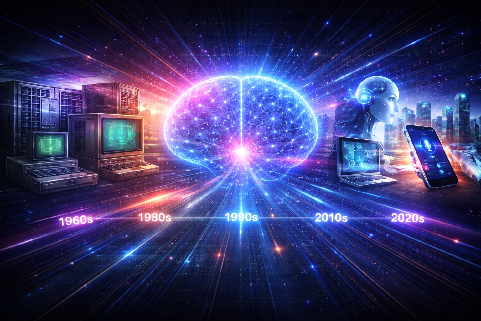 Historische Entwicklung der künstlichen Intelligenz