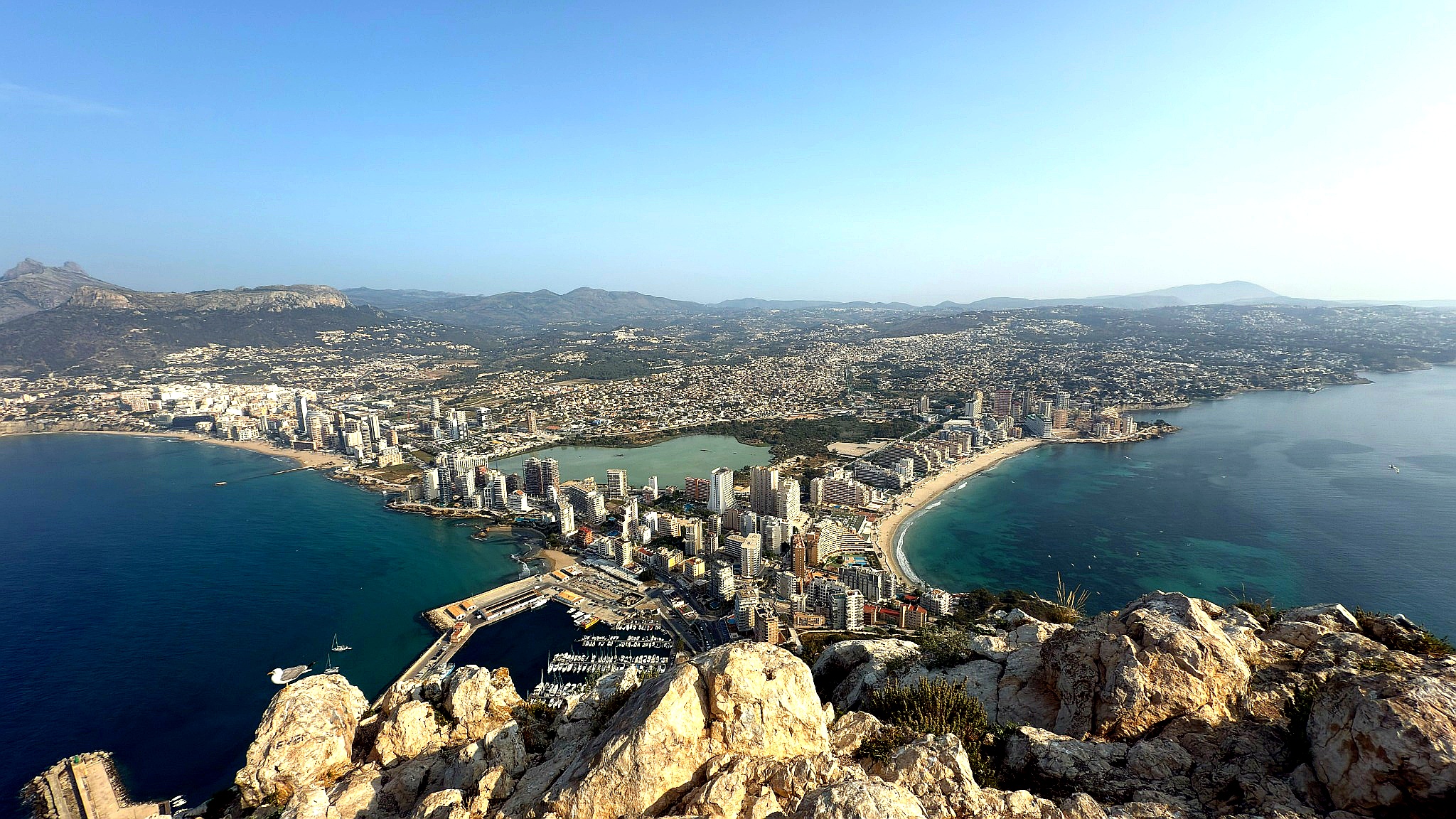 Aussicht vom Peñón de Ifach