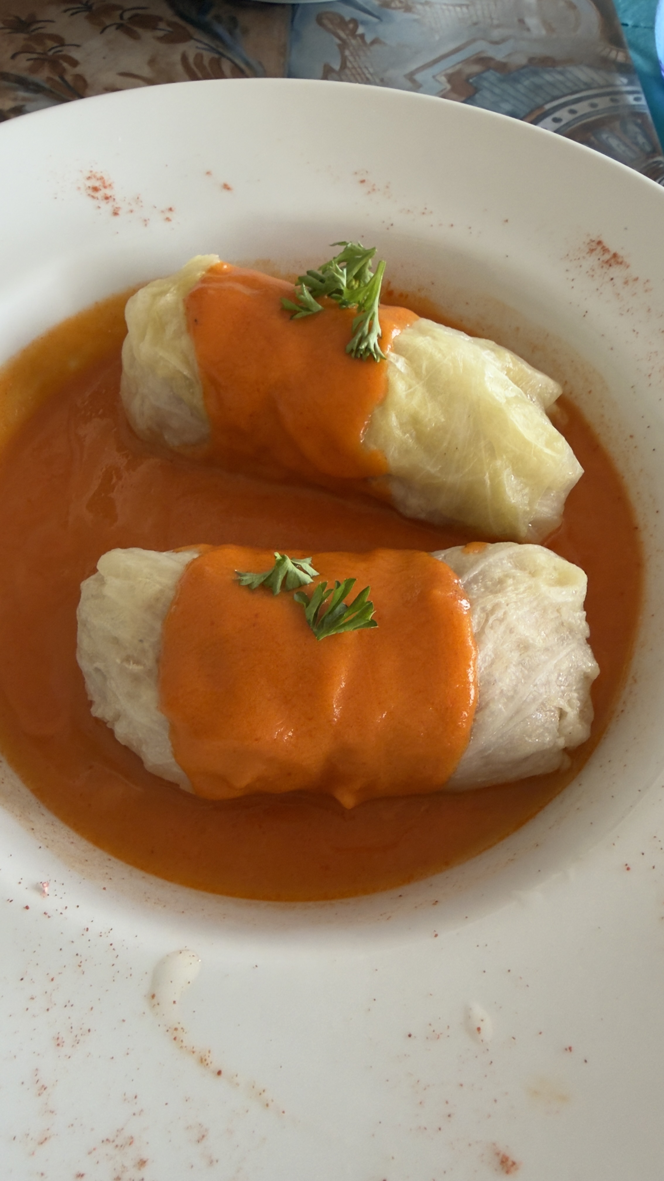 Gołąbki am Meer in Calpe