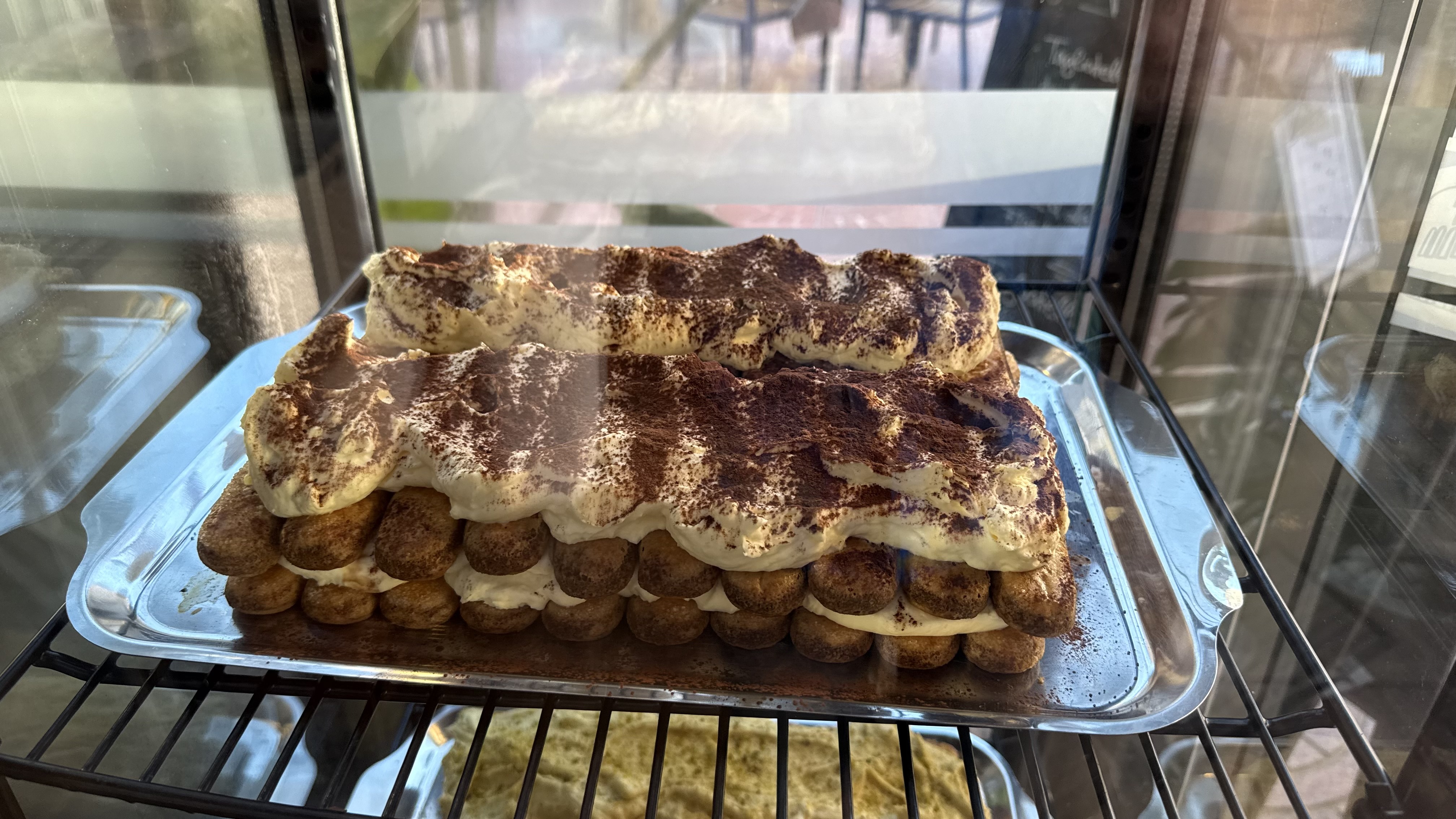 Geburtstagsdessert im Antica Roma Calpe